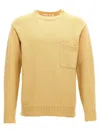 Marni Men Wool Sweater In Yellow