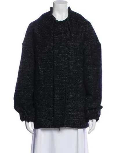 Pre-owned Marni Wool Tweed Pattern Jacket In Multi