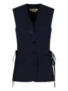 Marni Wool Waistcoat With Side Slits