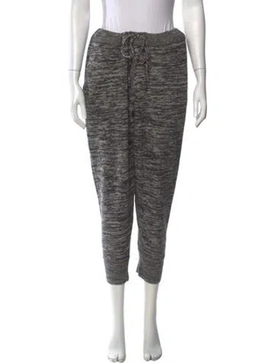 Pre-owned Marni Wool Wide Leg Pants In Gray