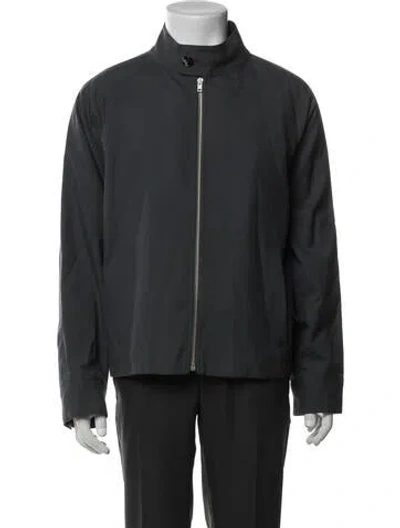 Pre-owned Marni Wool Windbreaker In Gray