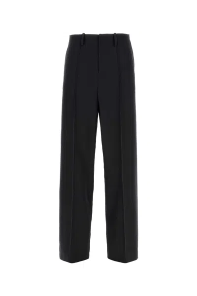 Marni Wool-blend Tapered Pants In Black