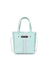 Marni Woven Box Basket Bag In Azure