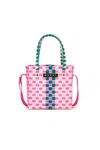 Marni Basket Bag In Pink