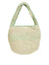 Marni Woven Design Shoulder Bag With Braided Handle In Neutral