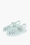 Marni Woven Leather Sandals With Rubber Sole