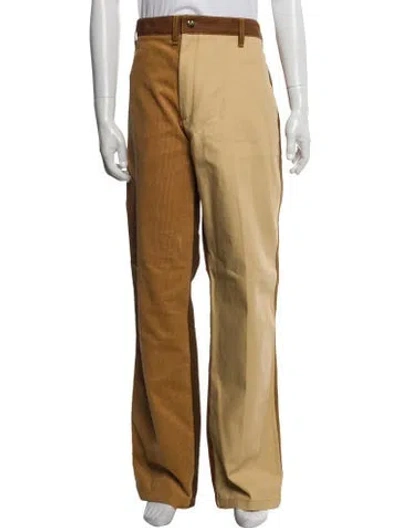 Pre-owned Marni X Carhartt Colorblock Pattern Pants W/ Tags In Brown