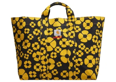 Pre-owned Marni X Carhartt Wip Bag In Black/sun Yellow