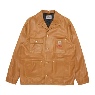 Pre-owned Marni X Carhartt Wip Jacket 'earth Of Siena' | Tan | Men's Size M