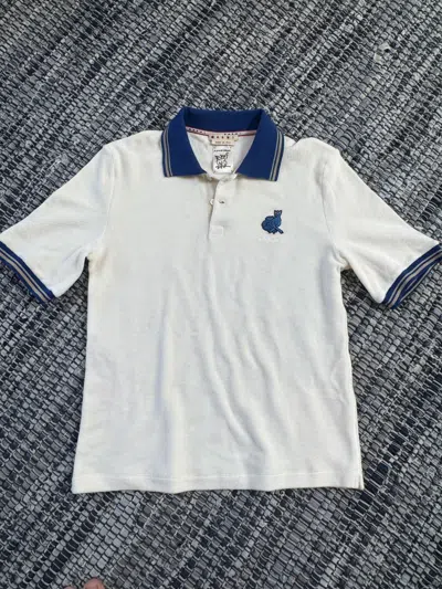 Pre-owned Marni X Flaminia Veronesi Terry White Polo