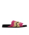 Marni X No Vacancy Inn Slippers In Black