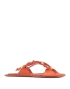 Marni X No Vacancy Inn Woman Sandals Tomato Red Size 8 Leather