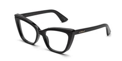 Marni Yalzari Black Mly Men's Glasses Black Size 53 - Free Lenses - Blue Light Block Available