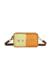 Marni Yellow And Orange Paper Raffia Seaside Camera Bag In Multi