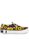 Marni X Carhartt Wip Men's Slip On Sneakers In Black Sun
