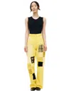 Marni Yellow Jeans With Patches In Yellow