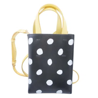 Pre-owned Marni Yellow Shoulder Bag Tote Bag () In Multi
