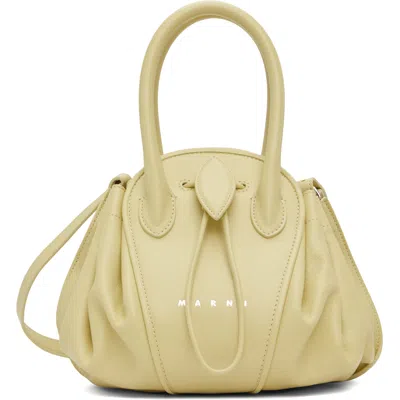 Marni Yellow Small Tulipea Handbag