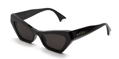 Marni Zelaryth Black Dyb Men's Sunglasses Black Size 58