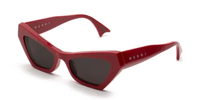 Marni Zelaryth Red 8af Men's Sunglasses Red Size 58