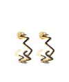 Marni Earrings With Logo In Gold
