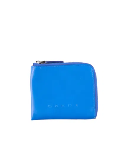 Marni Zip Fastening Wallets In Pink