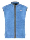 Marni Zip-up Gilet In Blue