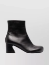 MARNI ZIP-UP LEATHER ANKLE BOOTS