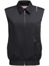 Marni Vest With Zip In Black