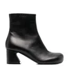 Marni Ankle Boots With Shaped Heel In Black