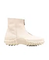 Marni Zipped Ankle Boots In Nude