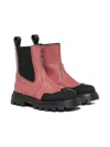 Marni Zipped Ankle Boots In Pink