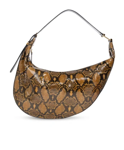 Marni Zipper Handbag In Brown