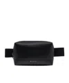 Marni Rectangular Crossbody Bag With Adjustable Strap In Black