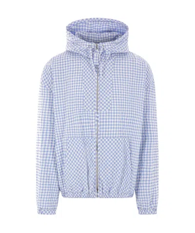Marni Zippered Casual Jacket In White