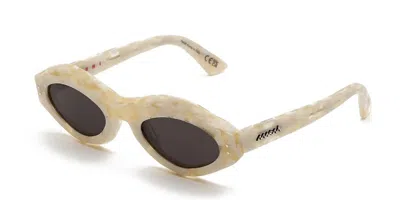 Marni Zytherin Pearls Rjl Men's Sunglasses White Size 51 In Pearly White
