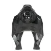 Marokka Design Gorilla Geometric Sculpture - Gus In Metallic Black