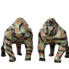 Marokka Design Gorilla Geometric Sculpture - Multicolour