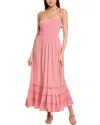 Maronie Maxi Dress In Pink