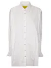 Marques' Almeida Cap Sleeve T-shirt With Frill And Lace Hem In White