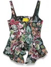 Marques' Almeida Corset Top In Black