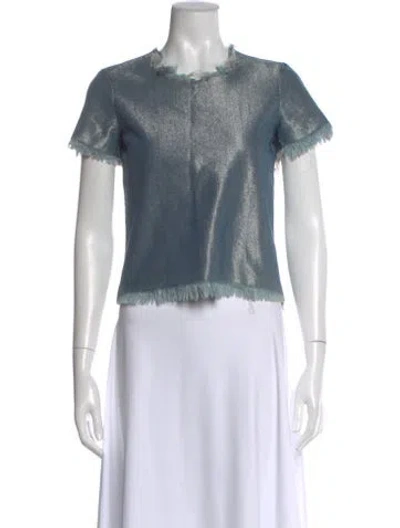 Pre-owned Marques' Almeida Crew Neck Short Sleeve Top