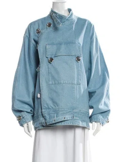 Pre-owned Marques' Almeida Denim Jacket In Blue