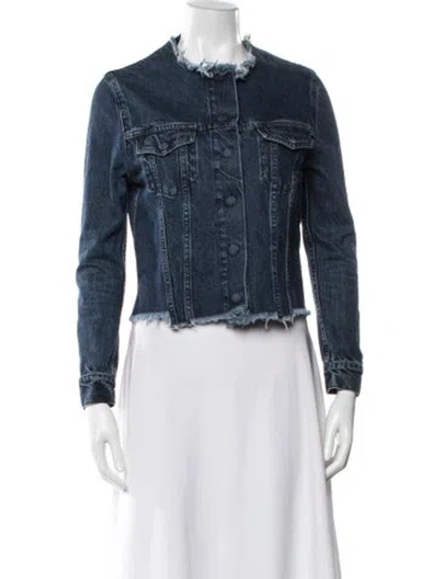 Pre-owned Marques' Almeida Denim Jacket In Blue