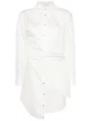 Marques' Almeida Draped Wrap Shirtdress