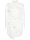 Marques' Almeida Draped Wrap Shirtdress