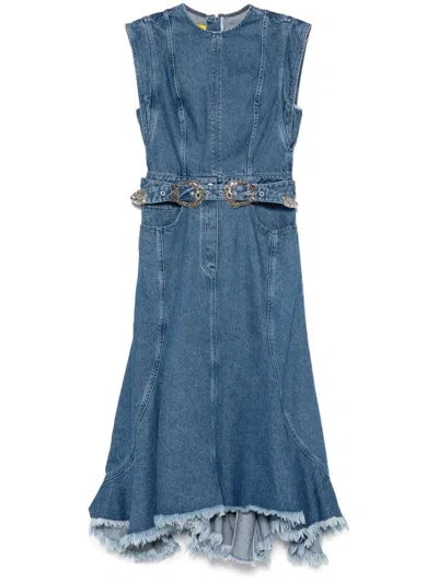 Marques' Almeida Marques Almeida Dresses In Blue