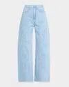 Marques' Almeida Floral-embroidered Boyfriend Jeans