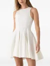 Marques' Almeida Frayed Mini Dress In White