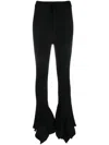 MARQUES' ALMEIDA MERINO WOOL KNITTED TROUSERS,AW23KN0140MKN